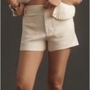 Maeve by Anthropologie Women's White Shorts